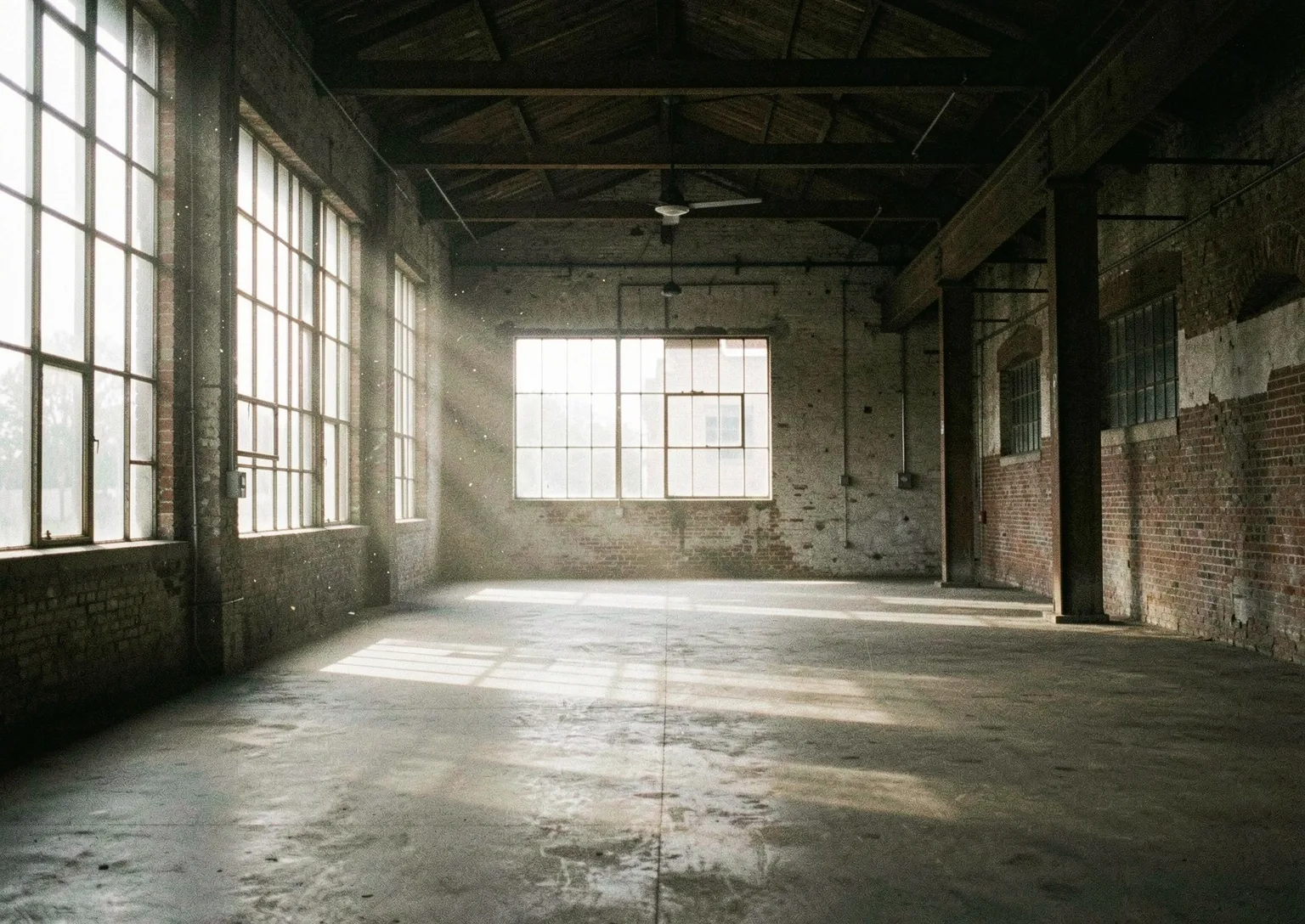 Industrial warehouse space